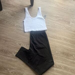 COPY - NWT &NWOT no boundaries leggings sz 15-18  and ribbed sports bra sz L ♥️